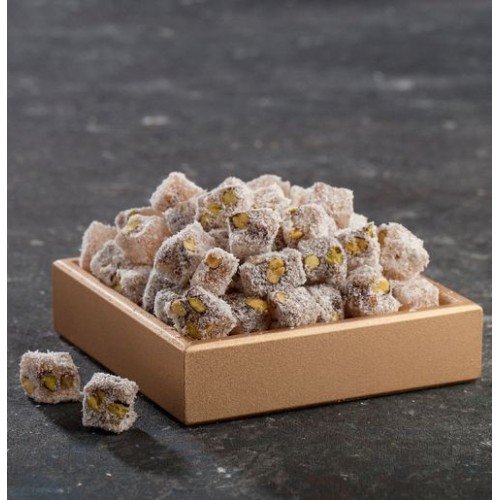 Antep Fıstıklı Çift Kavruk Lokum