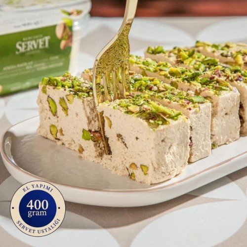 Servet Antep Fıstıklı Helva 400 Gr